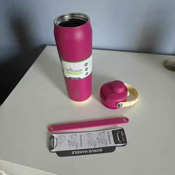 NWT Reduce 26 hr cold 26 oz bottle w/two handles - Picture 4 of 8